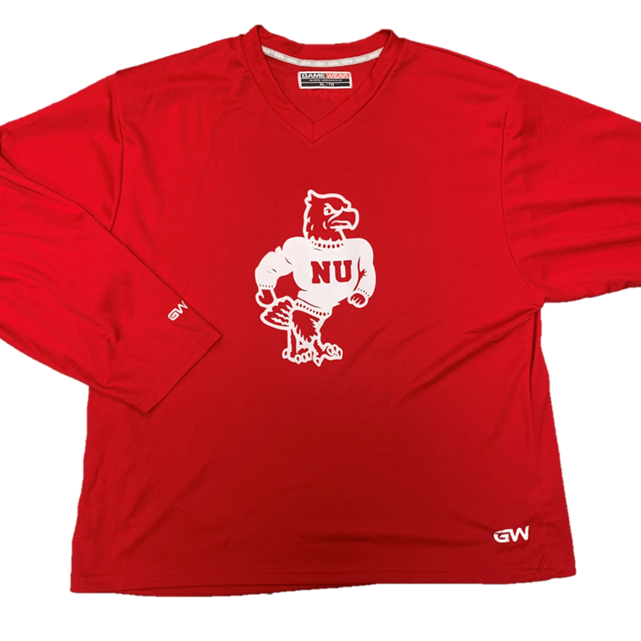 NCAA - Maillot d'entraînement d'occasion (rouge/blanc)